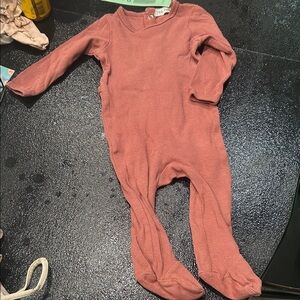 Lil legs Pink baby girl stretchie 6m